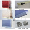 pleated blinds, lace pleated window blinds, pleated blinds curtain